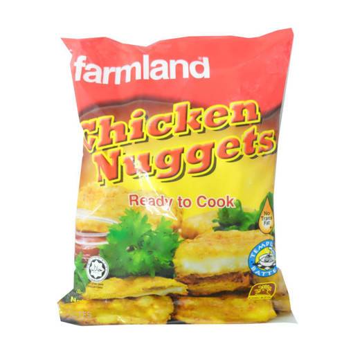 Picture of CHICKEN NUGGETS (15X1KG) FARMLAND