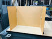 Picture of Foldable protective divider for single table