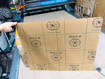 Picture of Foldable protective divider for single table