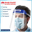 Picture of Safety Adults Face Shield Protection Isolation Mask PET Material Direct Splash Protection