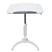 Picture of IMPACT - IP-333L – Mobile Gas Lift Height Adjustable Tilt & Foldable White Desk (Dim. 810mm x 520mm)