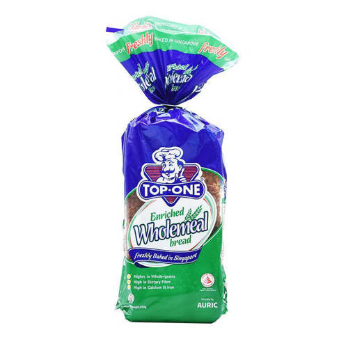Picture of GB -B-  TOP ONE ENRICHED WHOLEMEAL BREAD 500GM  (Production day: Daily)